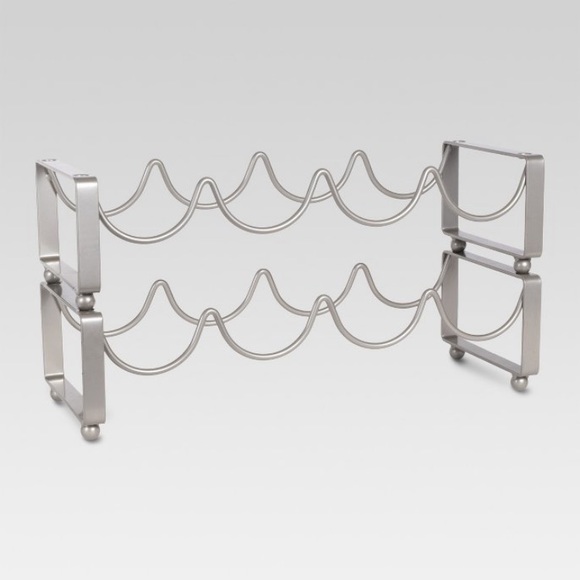 Threshold Other - 8 Bottle Steel Wine Rack - Threshold